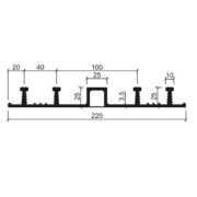 Гидрошпонка-ДО-22025-425-(Резина-EPDM)